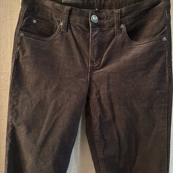 Kut from the Kloth Diana Skinny Corduroy Pants Size 4 Gray. - Picture 5 of 9
